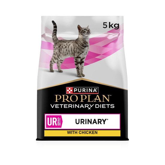 Purina Pro Plan Veterinary Diets Cat UR Urinary – Hrană Uscată pentru Pisici, 5 kg